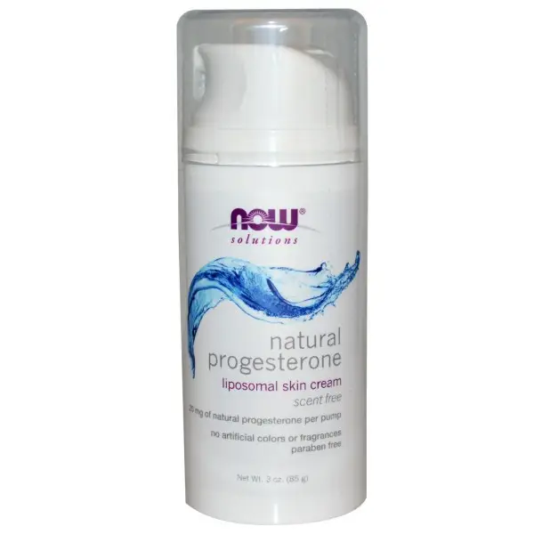 Крем з прогестероном (без запаху) 85 г при гормональному дисбалансі клімаксі мастопатії Now Foods США Крем з прогестероном (без запаху) 85 г при гормональному дисбалансі клімаксі мастопатії Now Foods США