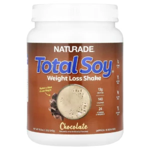 Коктейль для схуднення шоколадний Total Soy 540 г протеїн вітаміни мінерали Naturade США